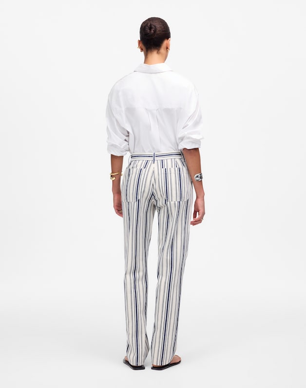 The Dean Easy Straight Pant BOARDWALK STRIPE VINTAGE