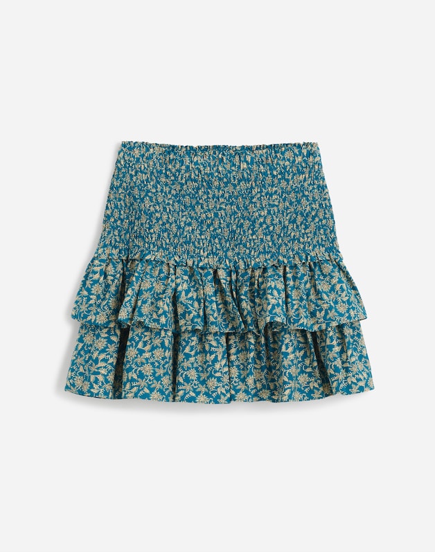 Tiered Mini Skirt ELOISE DITSY FLORAL