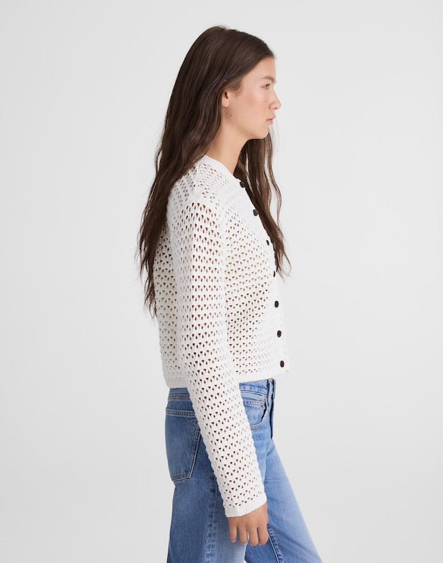 Crochet Cardigan Sweater LIGHTHOUSE