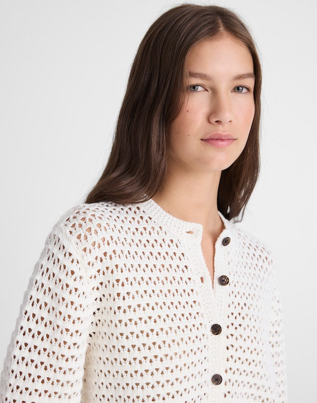 Crochet Cardigan Sweater LIGHTHOUSE