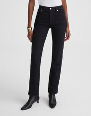 The Tall Longline Straight Jean BLACK FROST