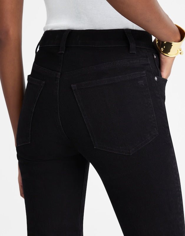 The Tall Longline Straight Jean BLACK FROST