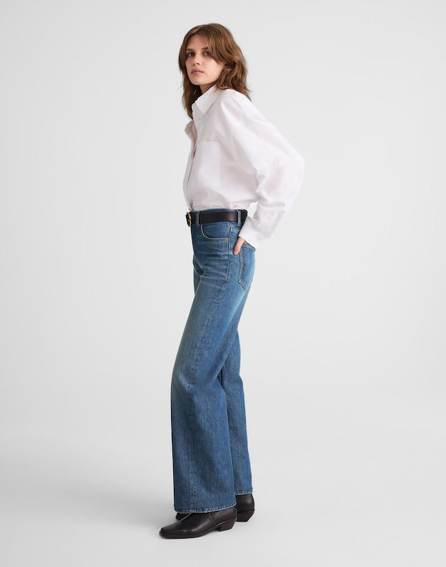 The Petite Perfect Vintage Wide-Leg Jean HARVEY WASH