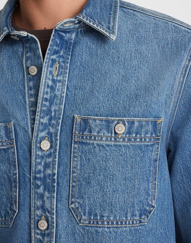 Denim Shirt-Jacket SALVATORE WASH