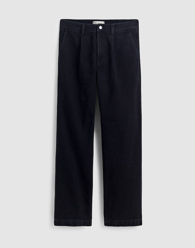 Pleated Denim Pants MAYNARD WASH