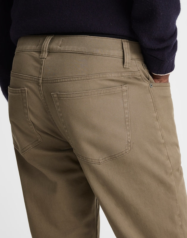 Athletic Slim Pants in Allday Twill RAW UMBER