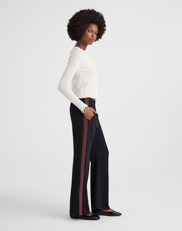 Tall Pull-On Bootcut Track Pant JET BLACK
