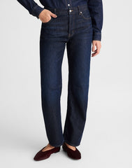 The Tall Darted Barrel-Leg Jean in SoftDrape FOUNDRY WASH