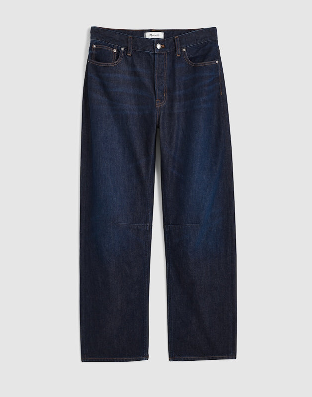 The Tall Darted Barrel-Leg Jean in SoftDrape FOUNDRY WASH