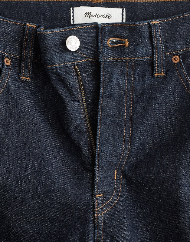 The Tall Jules Slim-Straight Jean in Rinse Wash RINSE WASH