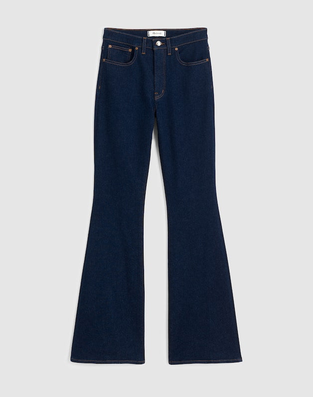 The Tall Stretch Flare Jean in Rinse Wash RINSE WASH