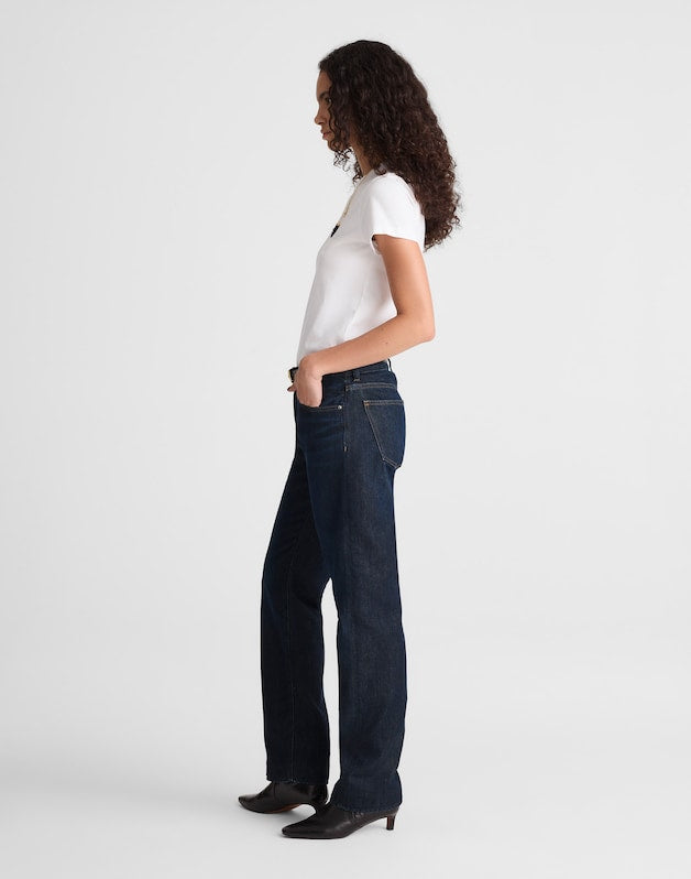 The Tall Dean Easy Straight Jean in SoftDrape FOUNDRY WASH