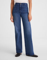 The Petite Emmy Wide-Leg Jean PELION WASH