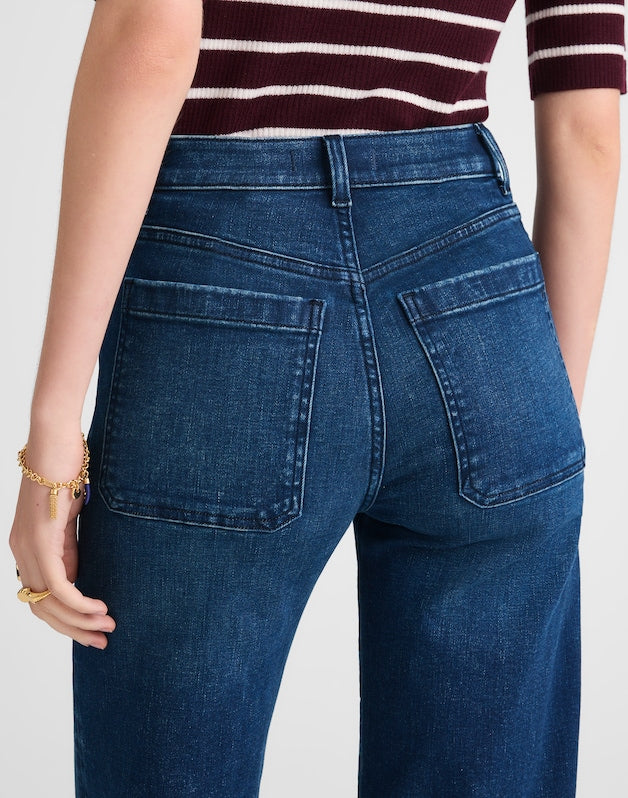 The Emmett Wide-Leg Jean NIGHTHAWK WASH