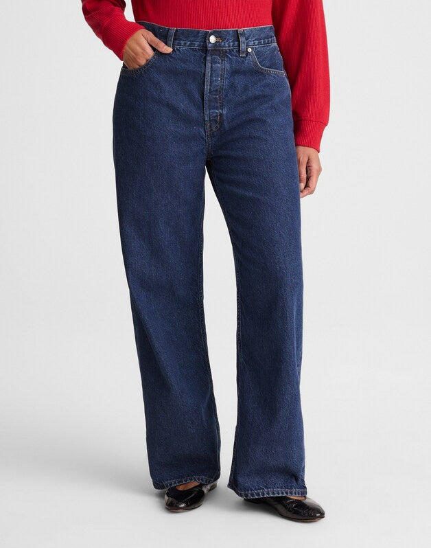 Curvy Low-Slung Baggy Jeans in McKinney Wash MCKINNEY WASH
