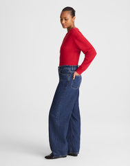 Curvy Low-Slung Baggy Jeans in McKinney Wash MCKINNEY WASH