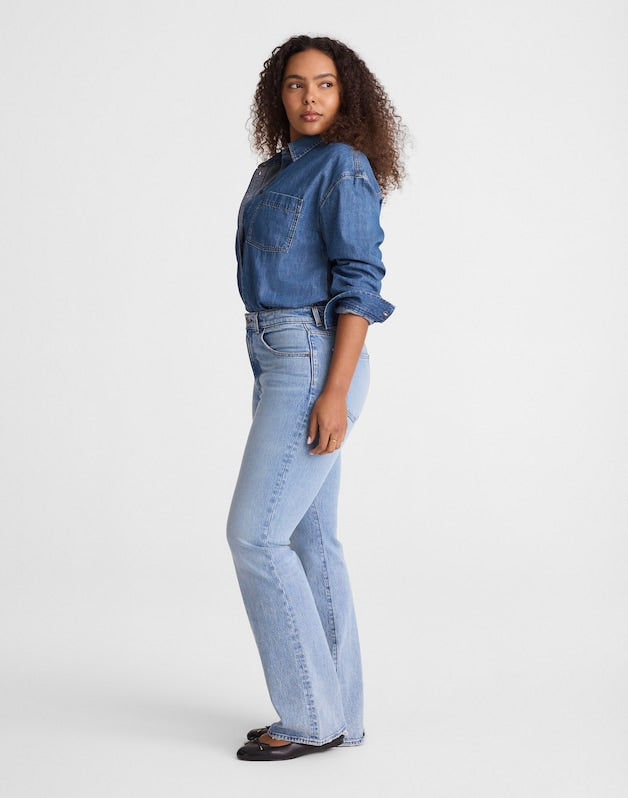 Curvy Relaxed Bootcut Jeans RAEBROOK WASH