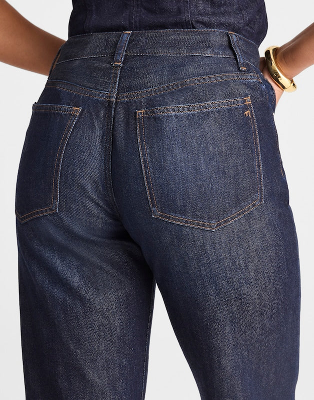 The Curvy Dean Easy Straight Jean in SoftDrape FOUNDRY WASH