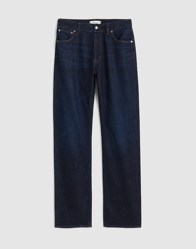 The Curvy Dean Easy Straight Jean in SoftDrape FOUNDRY WASH