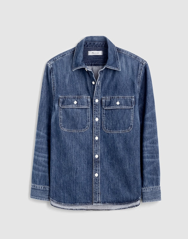 Denim Button-Up Shirt BENFIELD WASH