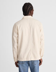 Shirt-Jacket in Uniform Twill IVORY