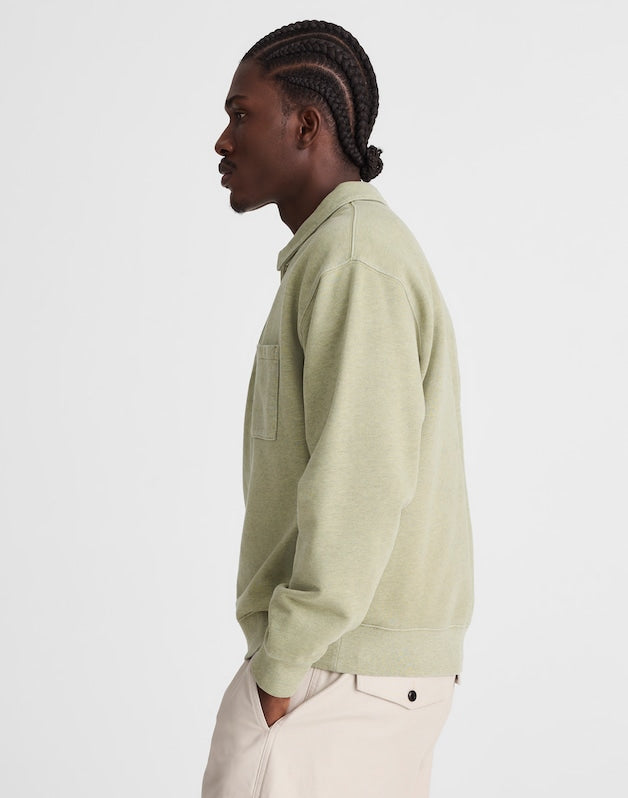 The McCarren Quarter-Zip Sweatshirt EARTHEN SAGE