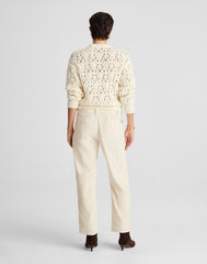 The Tall Darted Barrel-Leg Utility Pant in Corduroy VINTAGE CANVAS