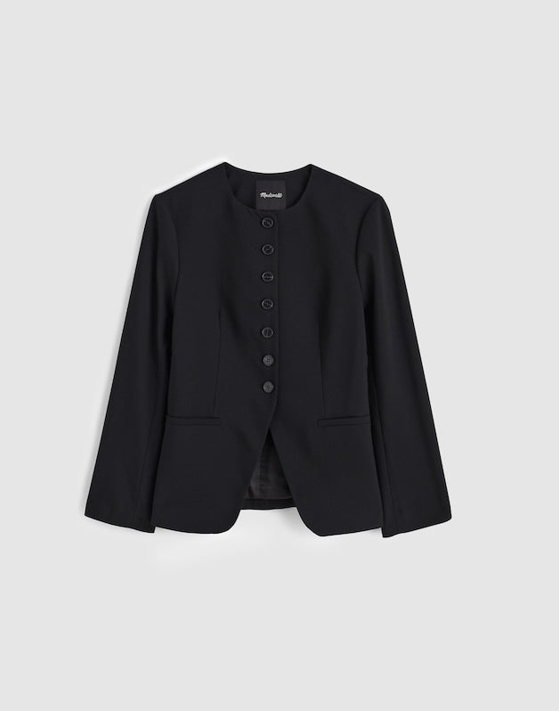 The Nolita Cutaway Blazer BLACK