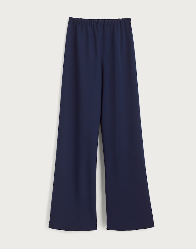 Pull-On Pants in Crepe CLASSIC NAVY