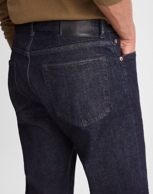 The Slim Straight Jean in Comfort Selvedge RINSE
