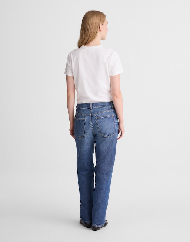 The Tall Dean Easy Straight Jean in Airy Denim BIRKDALE WASH