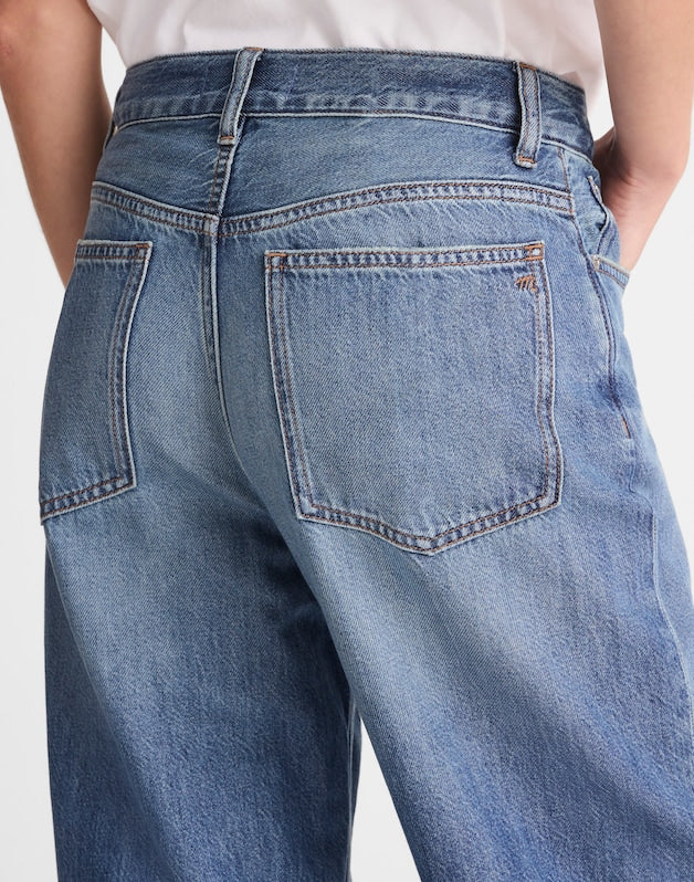 Low-Slung Baggy Jeans in Airy Denim PICKETT WASH