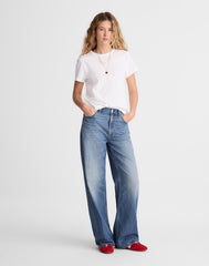 Petite Low-Slung Baggy Jeans in Airy Denim PICKETT WASH
