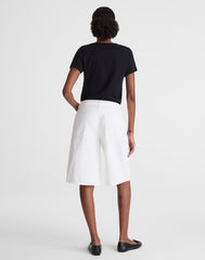 The V-Waist Bermuda Short TILE WHITE