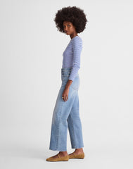 The Short Perfect Vintage Wide-Leg Crop Jean RAEBROOK WASH
