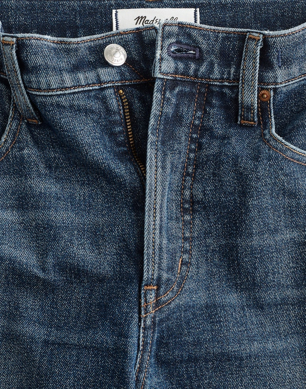 The Tall Longline Straight Jean MIDNIGHT WATERS WASH