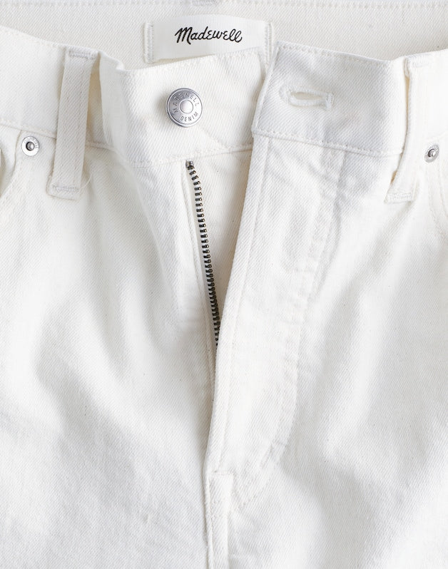 The Tall Longline Straight Jean in Tile White TILE WHITE