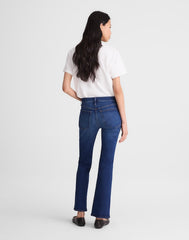 The Tall Flare Crop Jean in Super Stretch Denim OSGOODE WASH