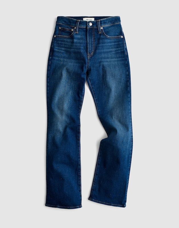The Tall Flare Crop Jean in Super Stretch Denim OSGOODE WASH