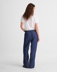 The Zoe Relaxed Straight Denim Pant LIGHT RINSE