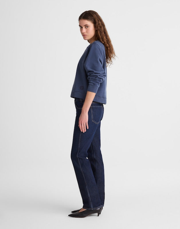 Madewell x Benjamin Talley Smith The Putney Mid-Rise Straight Jean in Wells Wash WELLS WASH