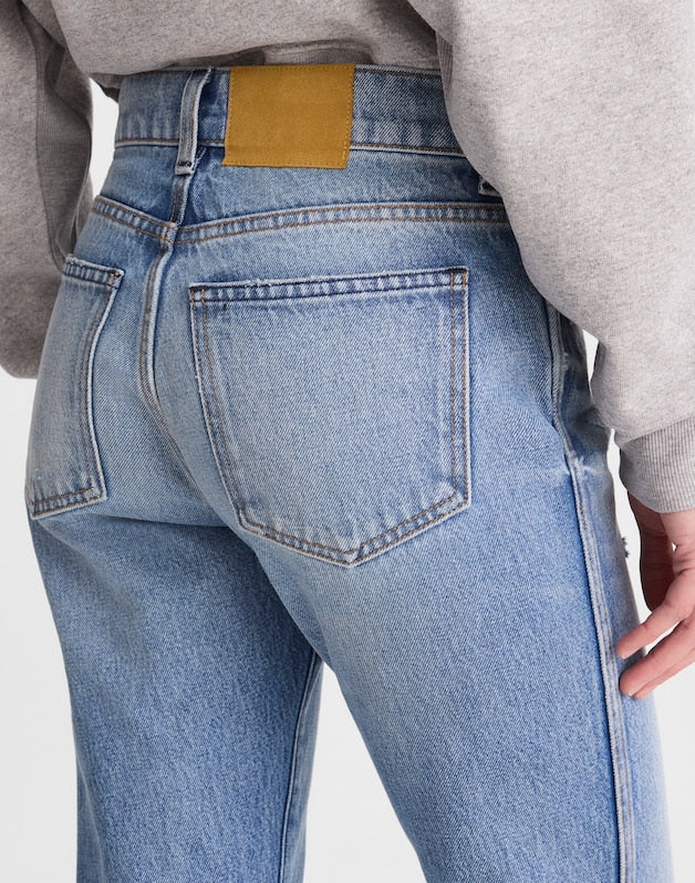 Madewell x Benjamin Talley Smith The Putney Mid-Rise Straight Jean in Whitney Wash WHITNEY WASH