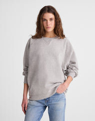 Madewell x Benjamin Talley Smith The Belleview Oversized Sweatshirt HTHR GREY