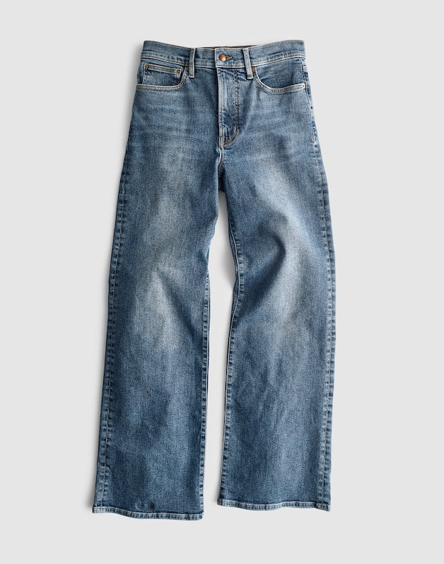 Tall Circular Wide-Leg Jean SOFT INDIGO WASH