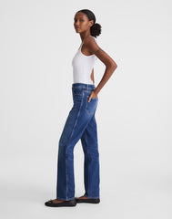 Short Circular Longline Straight Jean STORM CLOUD WASH