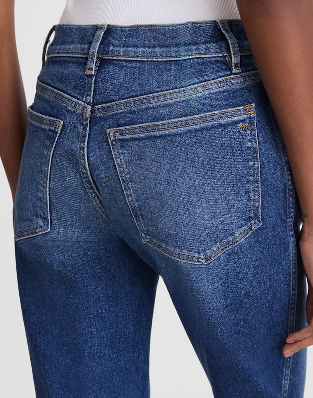 Circular Longline Straight Jean STORM CLOUD WASH