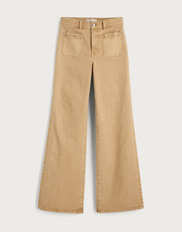 The Short Emmy Wide-Leg Pant FAWN