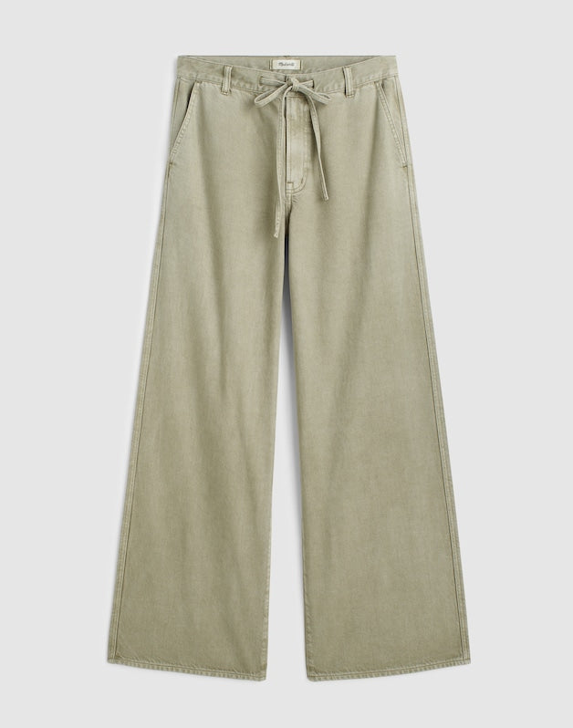 The Ultimate Wide-Leg Pant in Airy Denim SAGEBRUSH