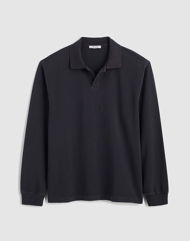 Compact-Knit Polo COAL