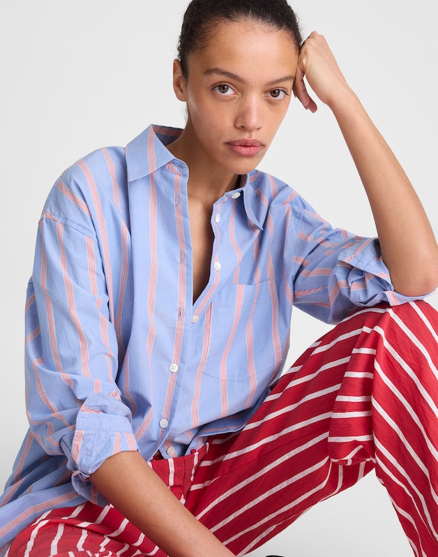 The Easy Shirt in Poplin CALM BLUE